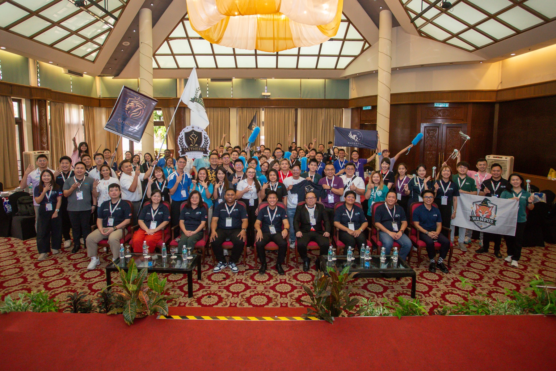 The 70 Academians and Academy team in the official Day One group photo