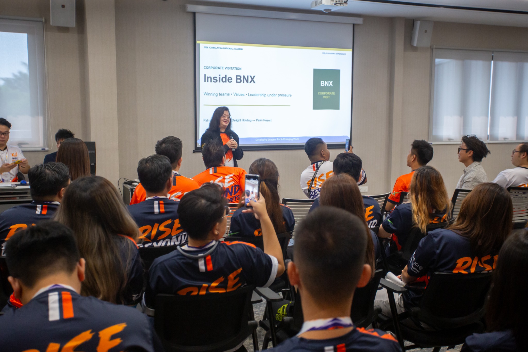 Inside BNX corporate sharing