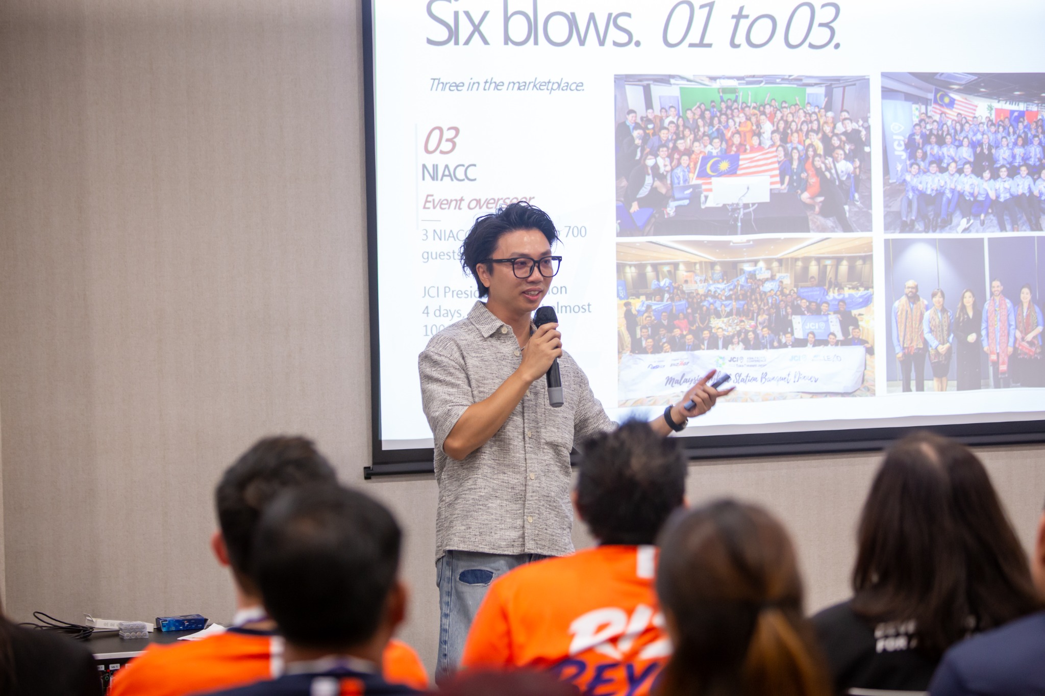 Leadership sharing session