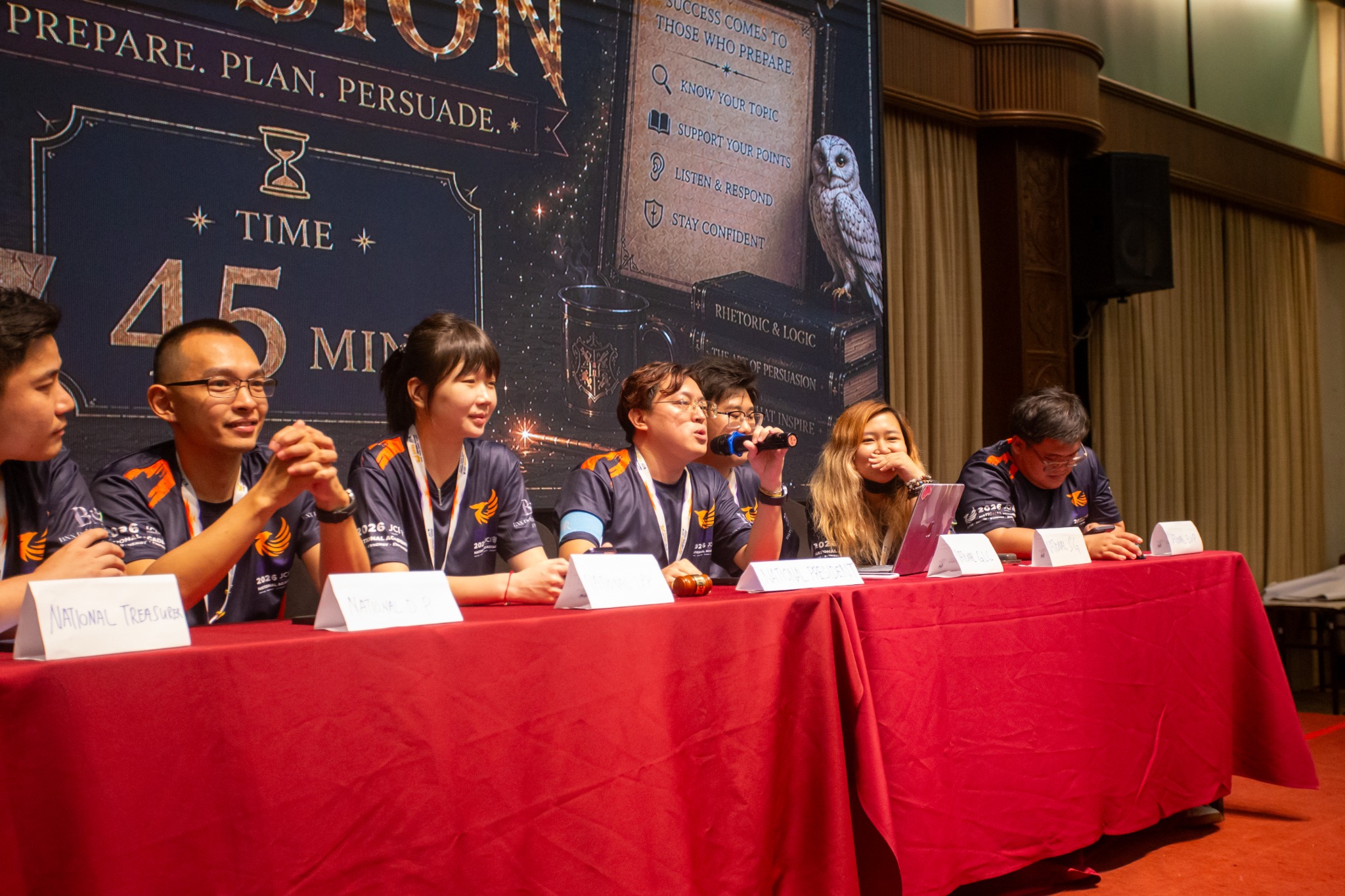 Academy debate panel