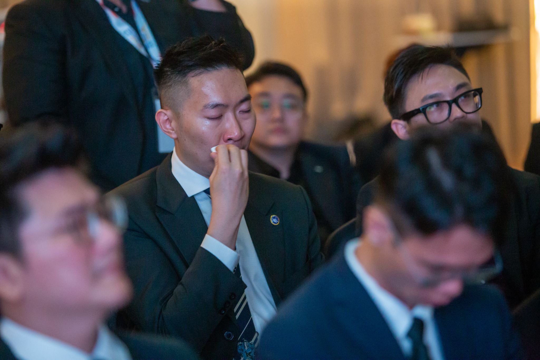 Participant moved to tears