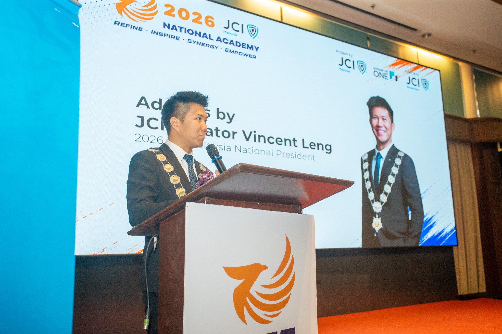 2026 JCI Malaysia National President Vincent Leng