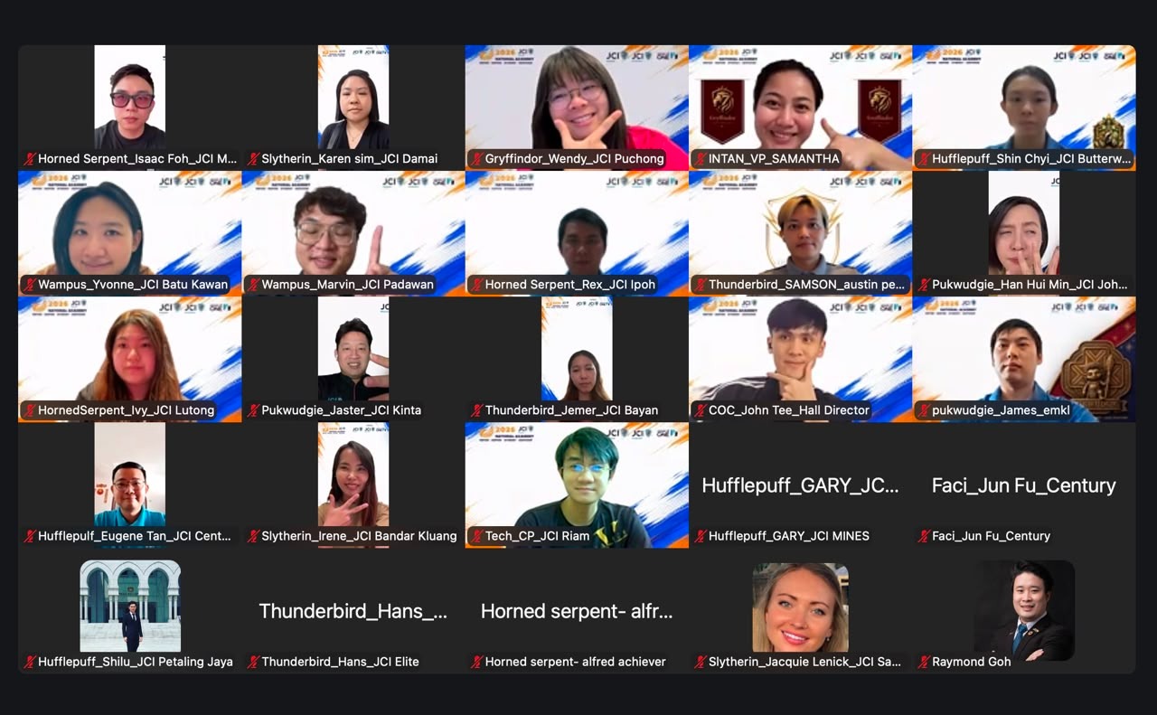 National Academy participants and facilitators online
